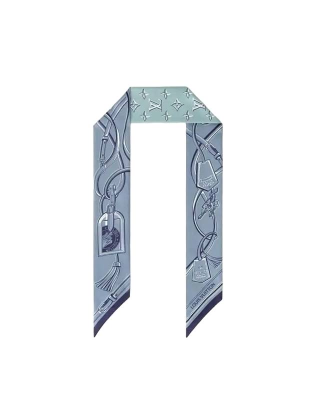 All That Strap Nano Scarf Blue - LOUIS VUITTON - BALAAN 1