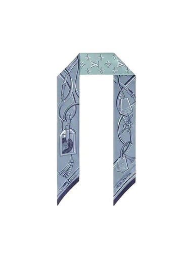 All That Strap Nano Scarf Blue - LOUIS VUITTON - BALAAN 1