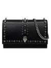 Skull Spike Mini Cross Bag Black - ALEXANDER MCQUEEN - BALAAN 2