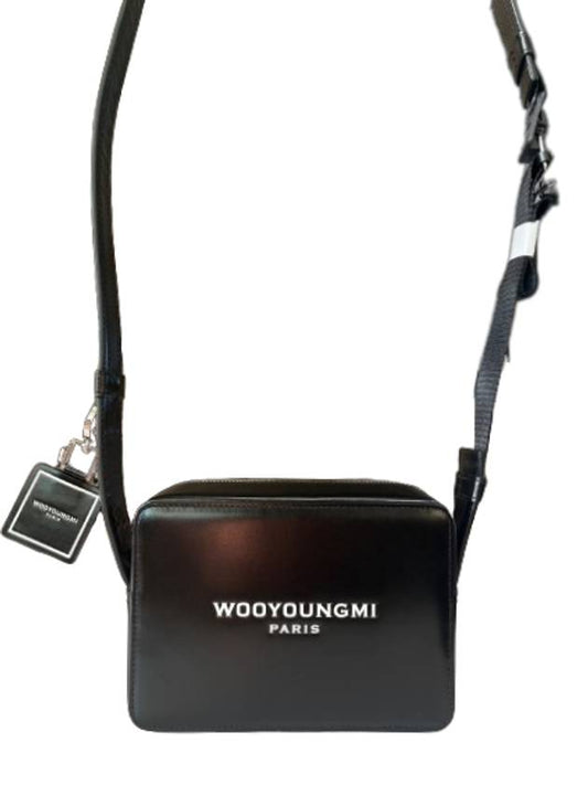 Square Leather Mini Cross Bag Black - WOOYOUNGMI - BALAAN 2