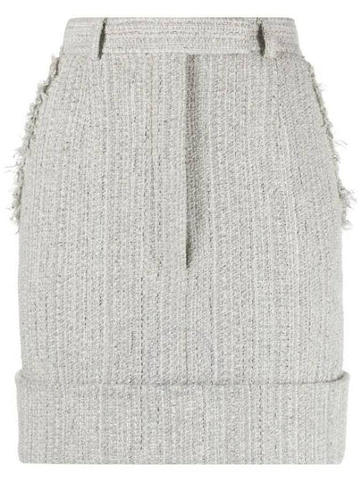 Tweed Mini Skirt FGC907TF0512 - THOM BROWNE - BALAAN 2