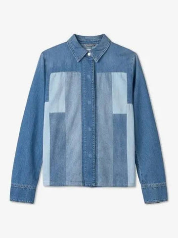 Denim Shirt Mid Blue C9441719P4FMBL - CLOSED - BALAAN 1