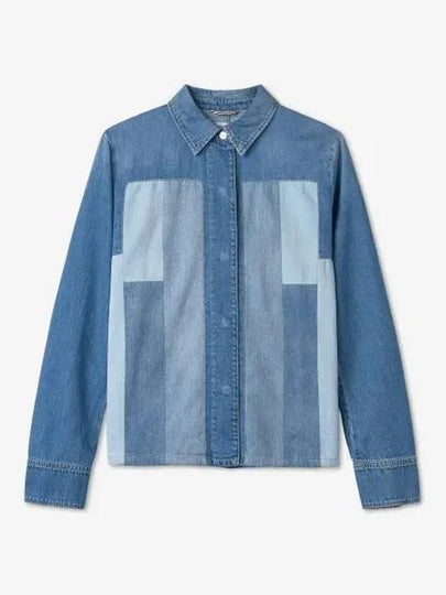 Denim Shirt Mid Blue C9441719P4FMBL - CLOSED - BALAAN 1