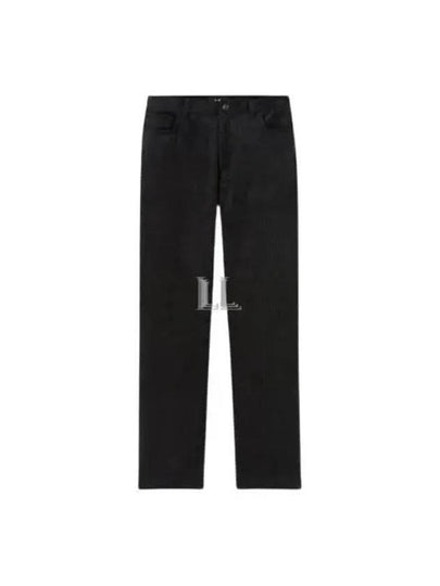 New Sailor Cropped Corduroy Straight Pants Black - A.P.C. - BALAAN 2