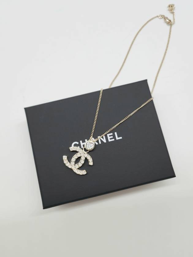 CC logo necklace gold cubic ABE114 - CHANEL - BALAAN 4