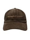 CORDUROY MM BALL CAP in brown - MYDEEPBLUEMEMORIES - BALAAN 1