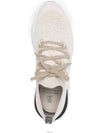 Stretch Knit Low Top Sneakers White - BRUNELLO CUCINELLI - BALAAN 4