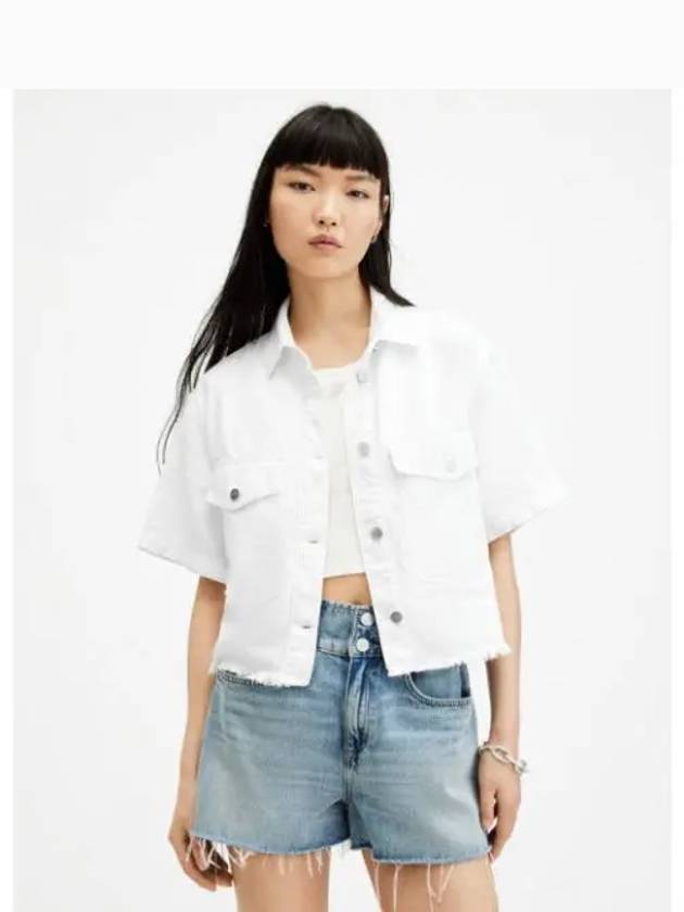 Tove Denim Shirt W113PA 203 - ALLSAINTS - BALAAN 1