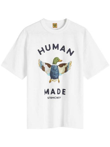 Short Sleeve T Shirt 777103 White - HUMAN MADE - BALAAN 1