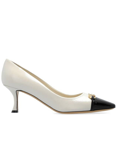 FERRAGAMO Heeled Shoes Bria, Women's, Cream - SALVATORE FERRAGAMO - BALAAN 1