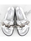 LV Sunset Flat Comfort Mule Silver 36 230 - LOUIS VUITTON - BALAAN 9