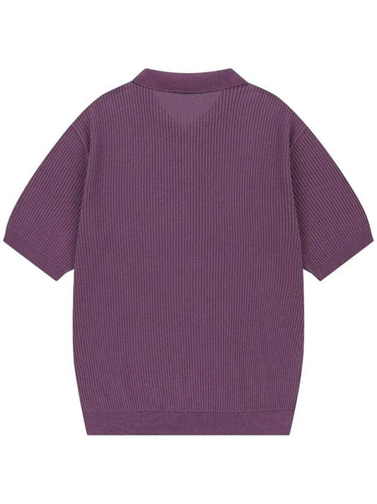 OG Scassi Wappen Knit Purple - OFFGRID - BALAAN 2