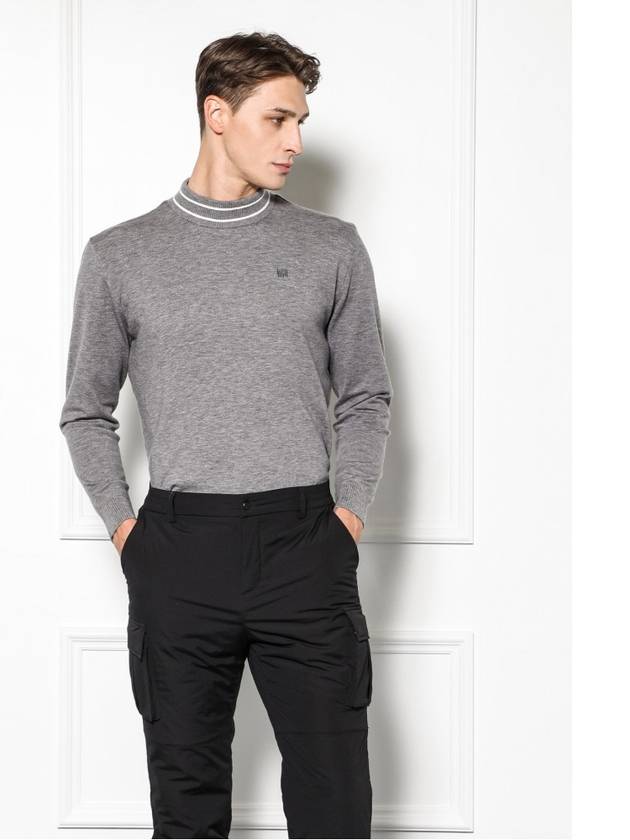 Men s Comfortable Half Turtleneck Sweater HD4MSW002 - HOLIC&PLAY - BALAAN 3