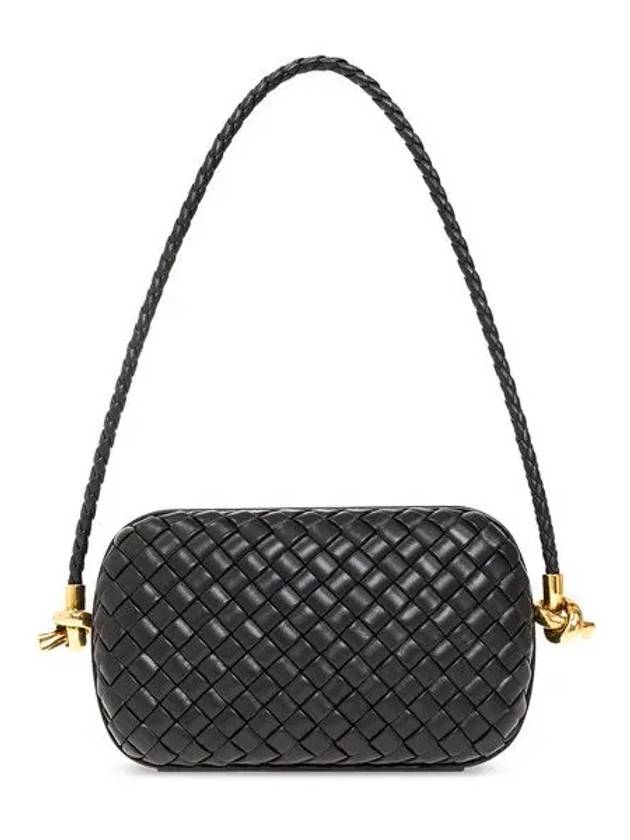 Knot Minadiair On Strap Tote Bag Black - BOTTEGA VENETA - BALAAN 3