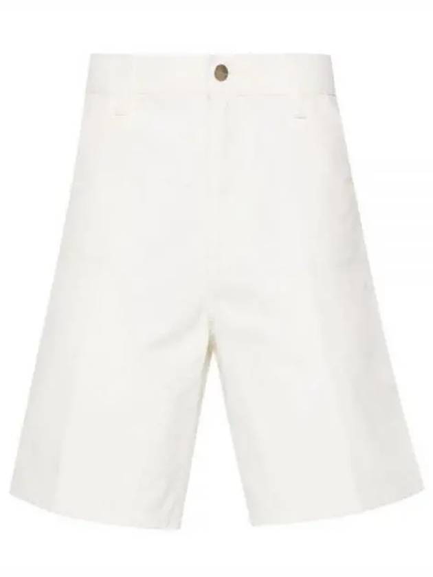 Double Knee Shorts White - CARHARTT WIP - BALAAN 2