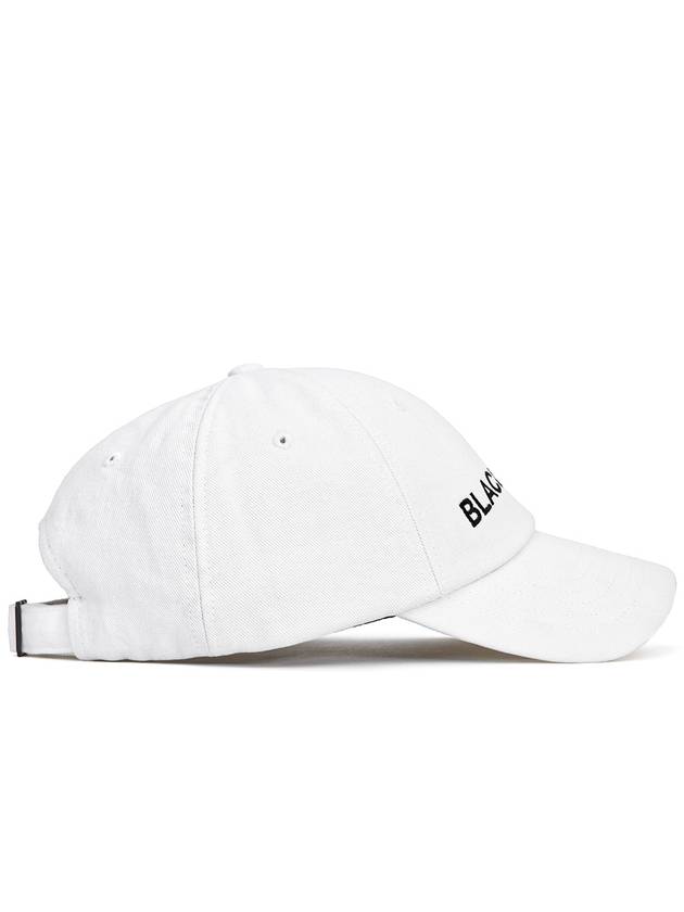 Classic Logo Denim Cap White - BLACKBLOND - BALAAN 3