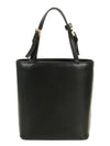 Triangle Logo Tote Bag Black - PRADA - BALAAN 4