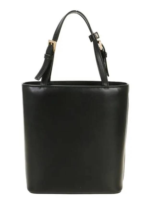 Triangle Logo Tote Bag Black - PRADA - BALAAN 4