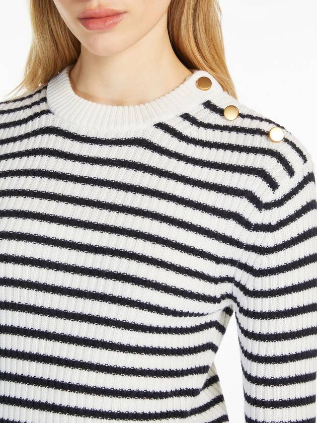 Max Mara Sweaters White - MAX MARA - BALAAN 5