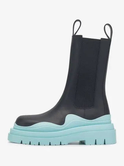 Tire Chelsea Boots Black Blue - BOTTEGA VENETA - BALAAN 2