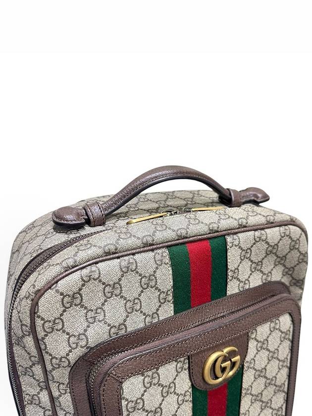 745718 GG Ophidia canvas medium backpack - GUCCI - BALAAN 5