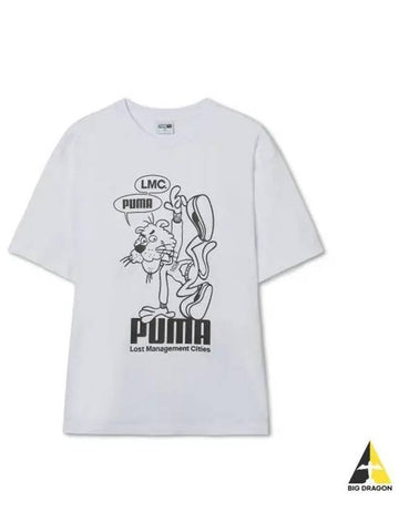 LMC Graphic Short Sleeve T Shirt White 940067 01 - PUMA - BALAAN 1