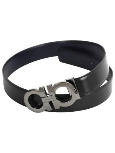 Ferragamo Gancini reversible belt - SALVATORE FERRAGAMO - BALAAN 1