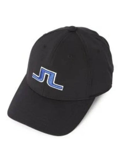 Angus Embroidered Logo Ball Cap Black - J.LINDEBERG - BALAAN 2