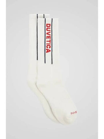 E Tree H Ivory Unisex Socks - DUVETICA - BALAAN 1