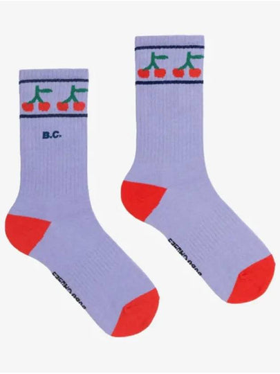 Bobo Cherry Long Socks B224AI010 Italian Kids - BOBO CHOSES - BALAAN 2