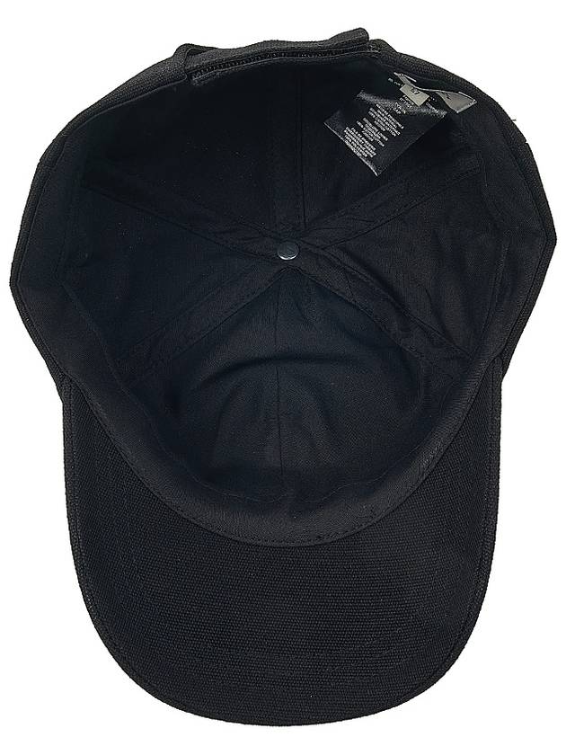 Tyron Logo Cotton Ball Cap Black - ISABEL MARANT - BALAAN 6