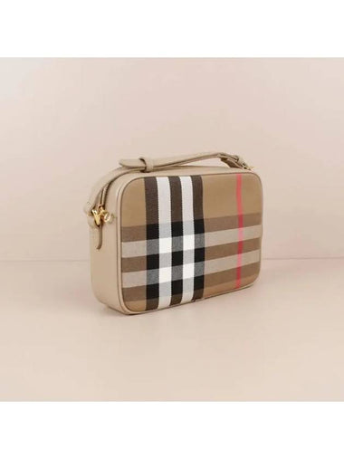 Check women s camera cross bag beige 80844991 - BURBERRY - BALAAN 1