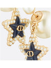 Dior Tribales Earrings Gold Finish Metal White Le - DIOR - BALAAN 2