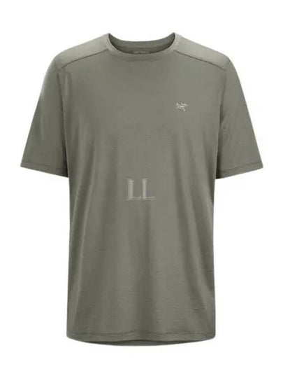 Men's Ionic Merino Wool Short Sleeve T-Shirt Green - ARC'TERYX - BALAAN 2