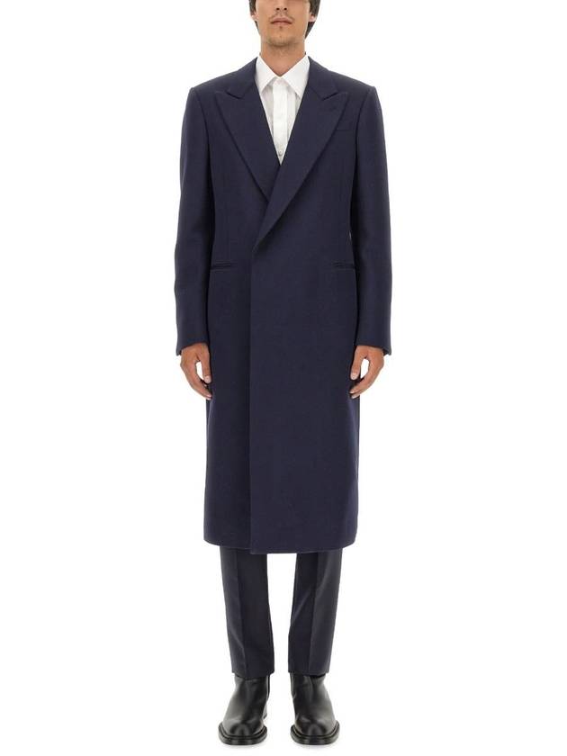 Alexander McQueen Double-Breasted Coat - ALEXANDER MCQUEEN - BALAAN 1