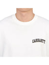 University Script Short Sleeve T-Shirt White - CARHARTT WIP - BALAAN 6