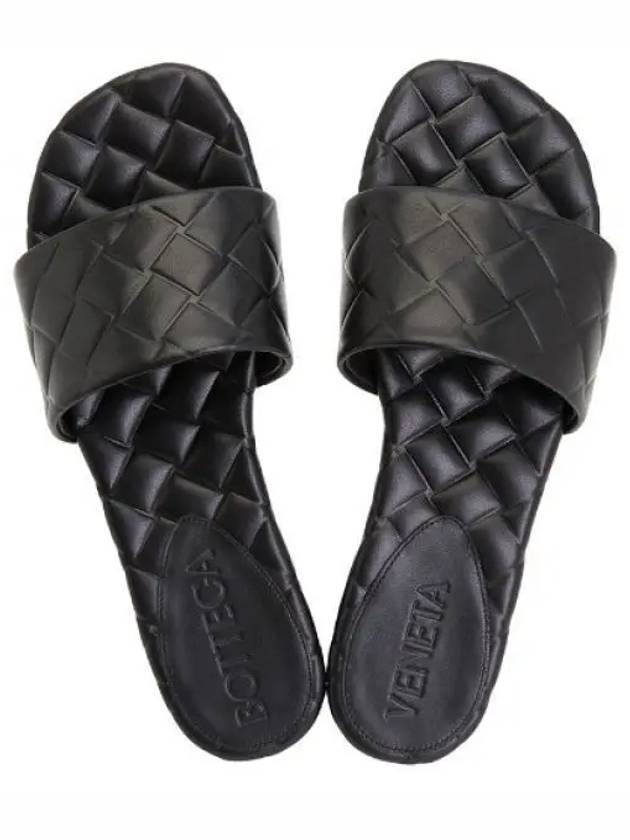 Flat Amy Mule Black - BOTTEGA VENETA - BALAAN 2