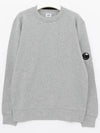 Diagonal Raised Fleece Sweatshirt Grey - CP COMPANY - BALAAN 4