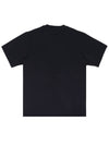 EKD Print Cotton Short Sleeve T-Shirt Black - BURBERRY - BALAAN 3