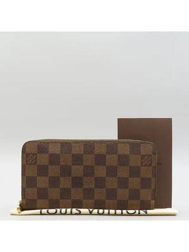 N60015 Damier Even Canvas Zippy Compact Wallet Zipper Long - LOUIS VUITTON - BALAAN 1