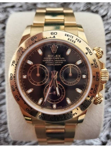 Rolex Daytona Gold Blackboard 18 Years Old - ROLEX - BALAAN 1