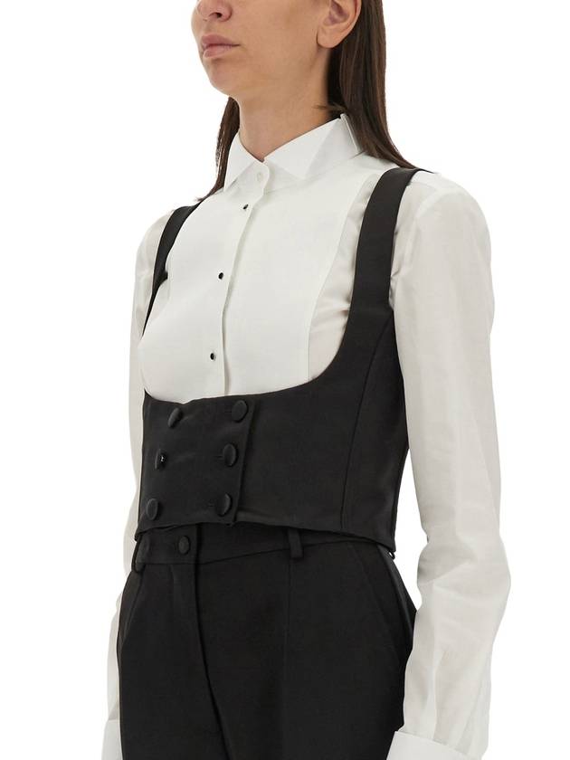 DOUBLE-BREASTED TUXEDO VEST - DOLCE&GABBANA - BALAAN 4