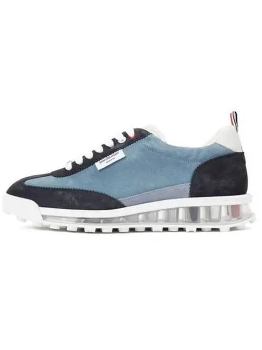 Tech Runner Low Top Sneakers Navy - THOM BROWNE - BALAAN 2