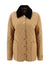 Women's Diamond Quilted Jacket Brown - BURBERRY - BALAAN 2