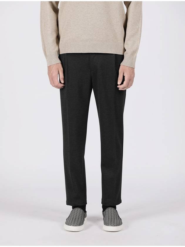 Classic tapered fit one tuck pants M ICPT74 - PANICALE - BALAAN 1