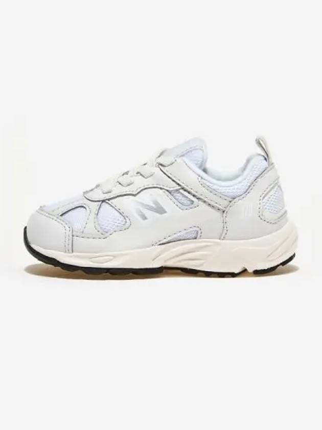 Kids 878 Low Top Sneakers White - NEW BALANCE - BALAAN 2