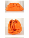 Nappa Pouch Dumpling Clutch Bag Orange - BOTTEGA VENETA - BALAAN 6