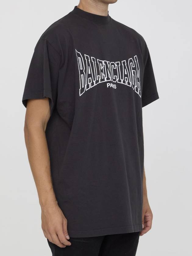 BALENCIAGA OVERSIZED T-SHIRT - BALENCIAGA - BALAAN 2