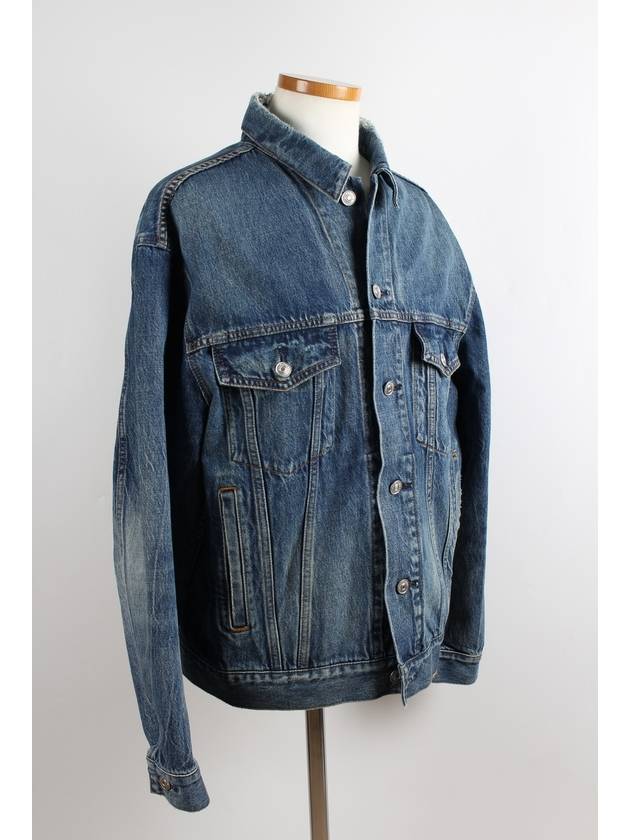 Back logo denim jacket - BALENCIAGA - BALAAN 6