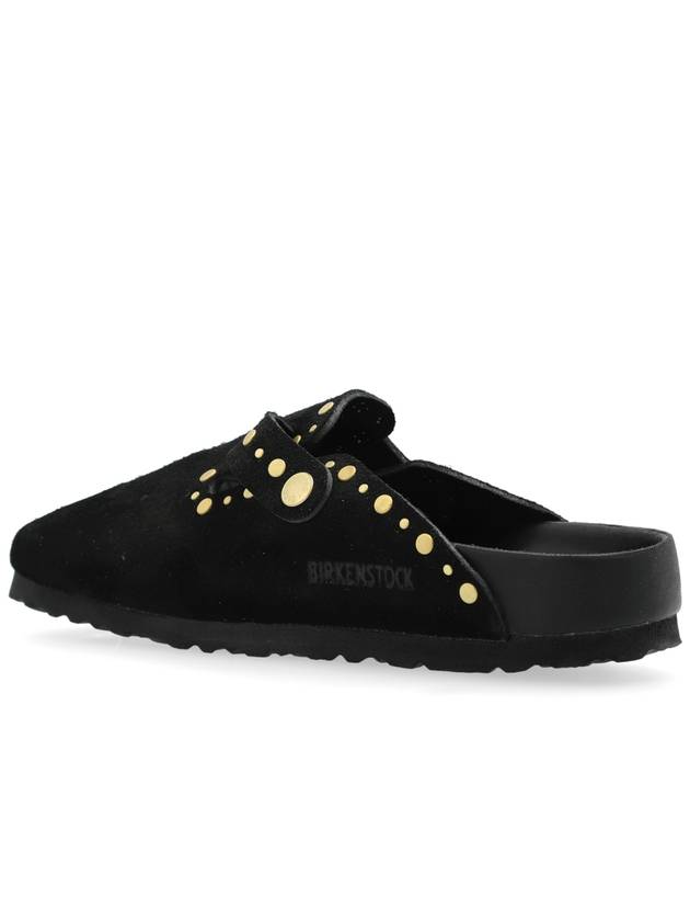 Birkenstock Clogs Boston Rivet Border, Women's, Black - BIRKENSTOCK - BALAAN 5